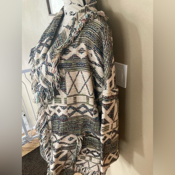 Zara Basic woman’s cardigan earthy colors size M-L - Picture 5 of 9